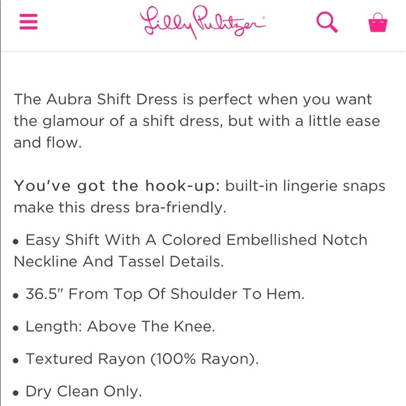 Lilly Pulitzer Shift Dress - Picture 4 of 4